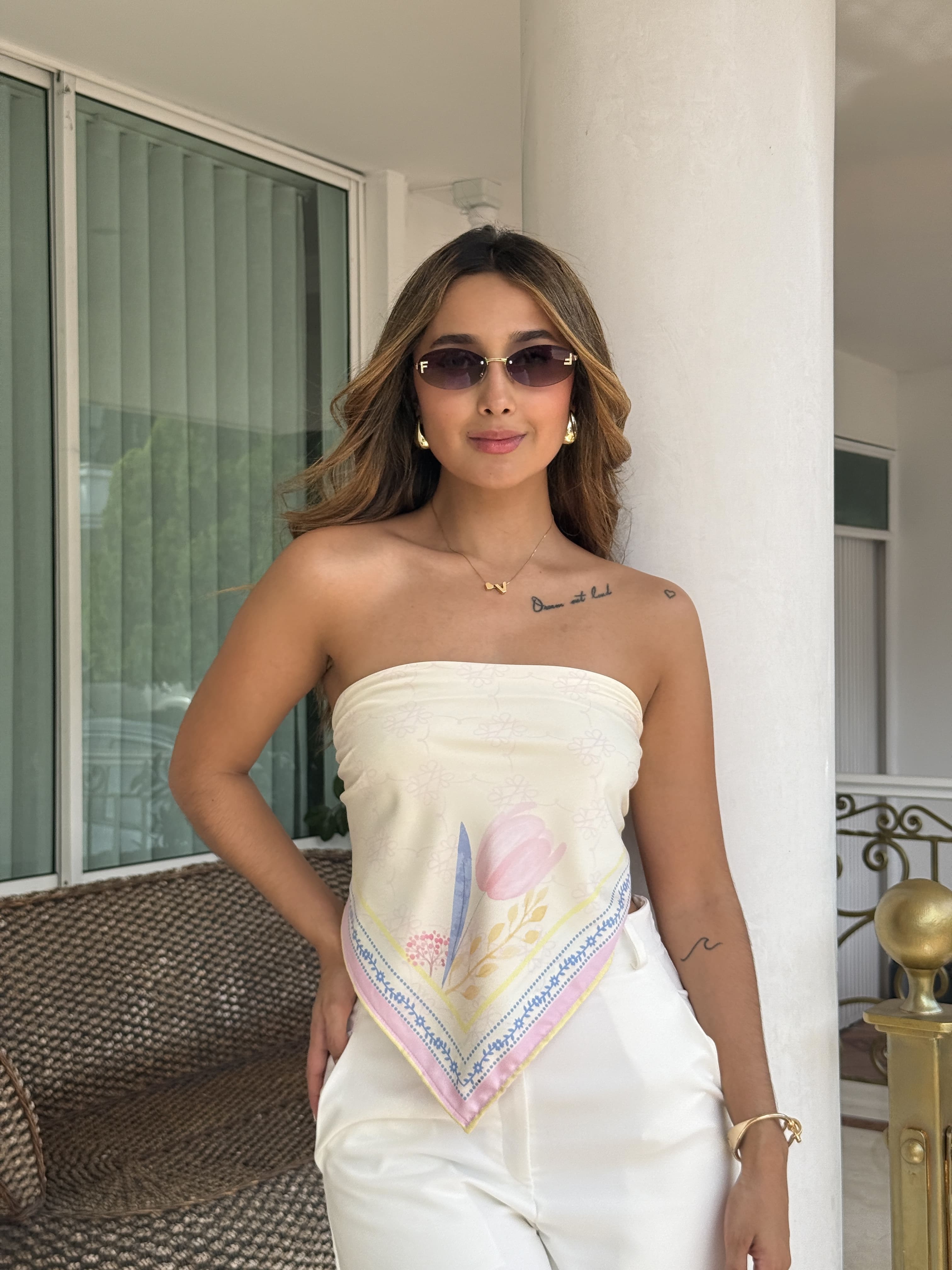 Pañoleta estampado VAL