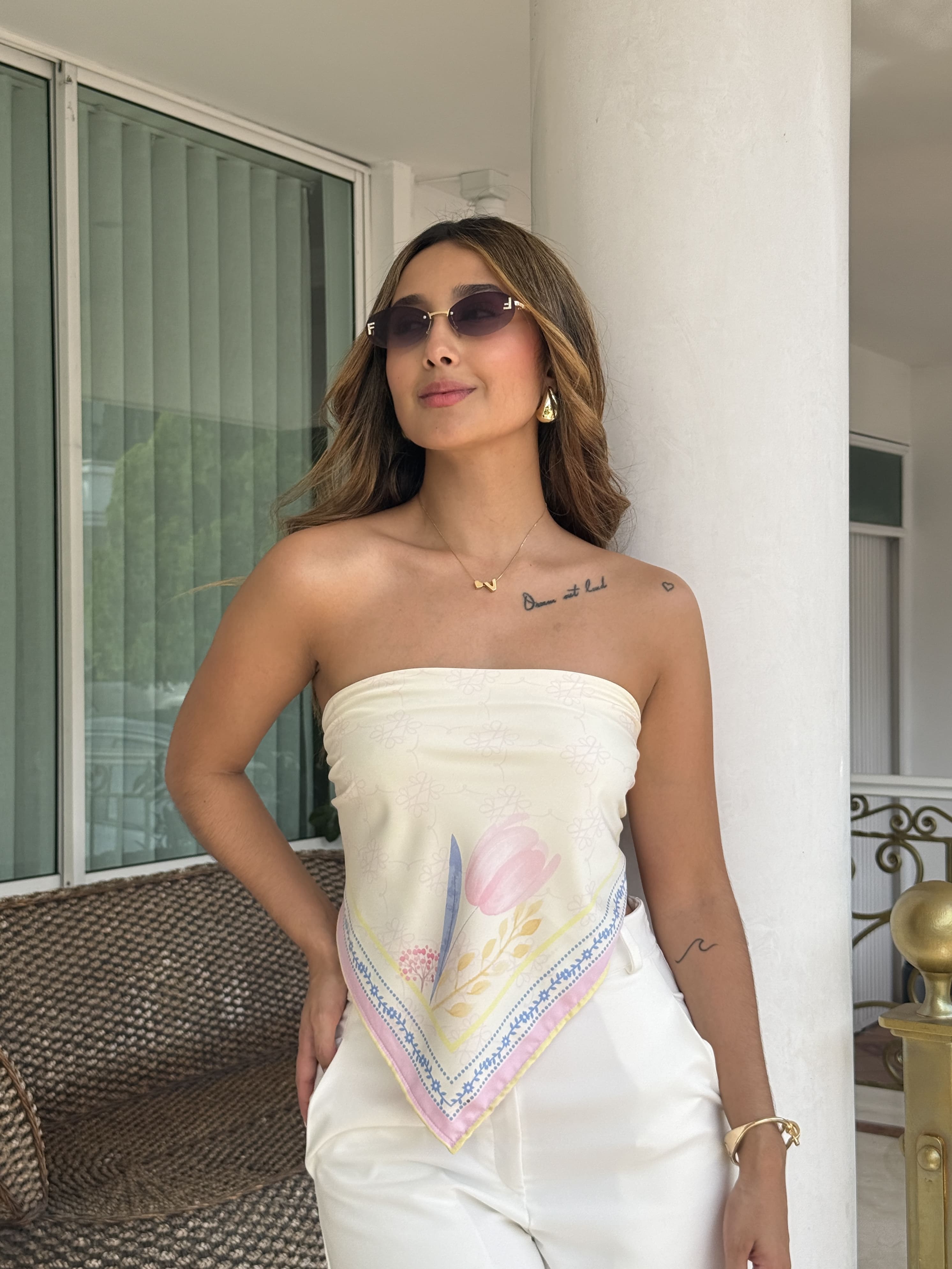 Pañoleta estampado VAL