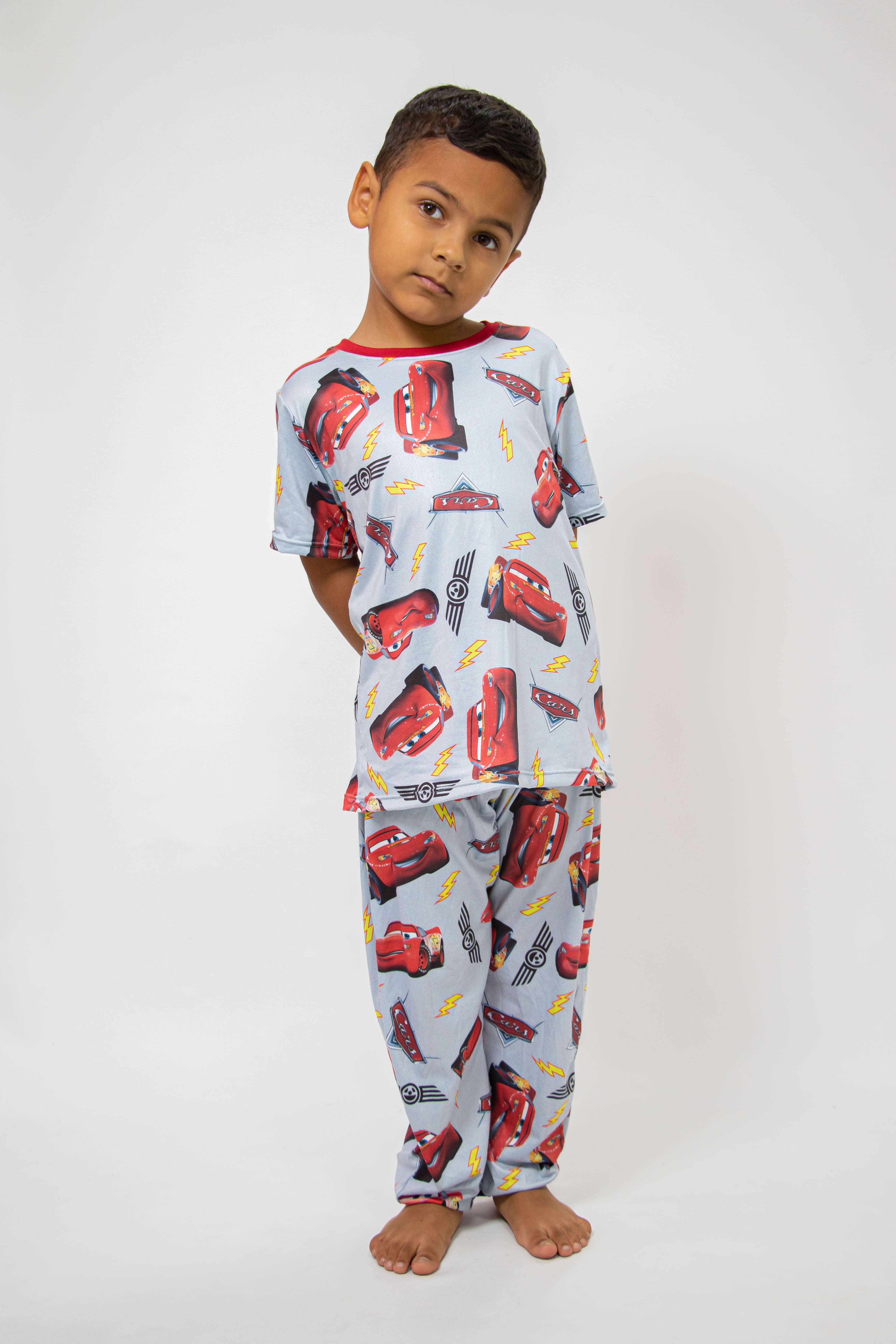 Cars short sleeve pajamas and pants