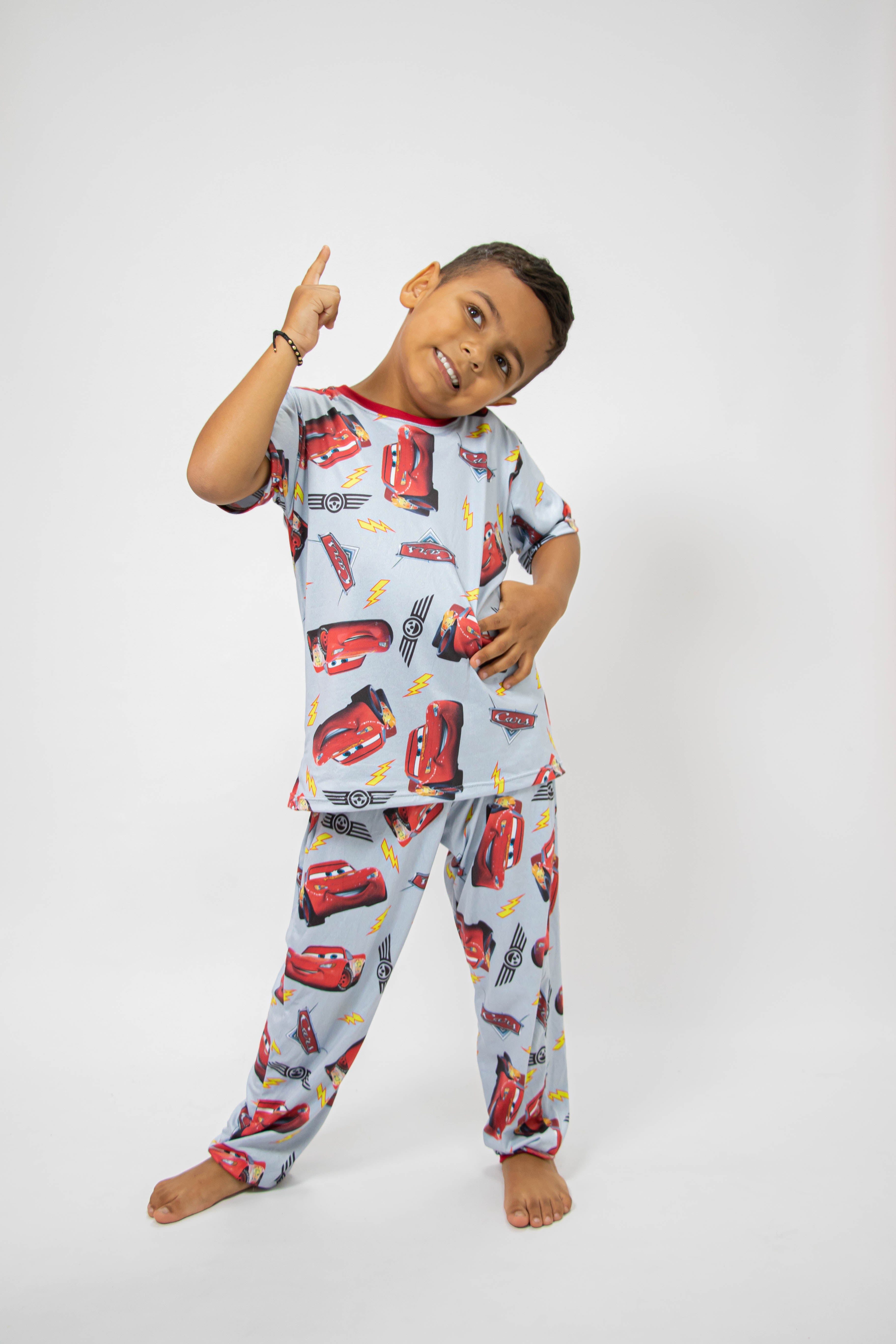 Cars short sleeve pajamas and pants